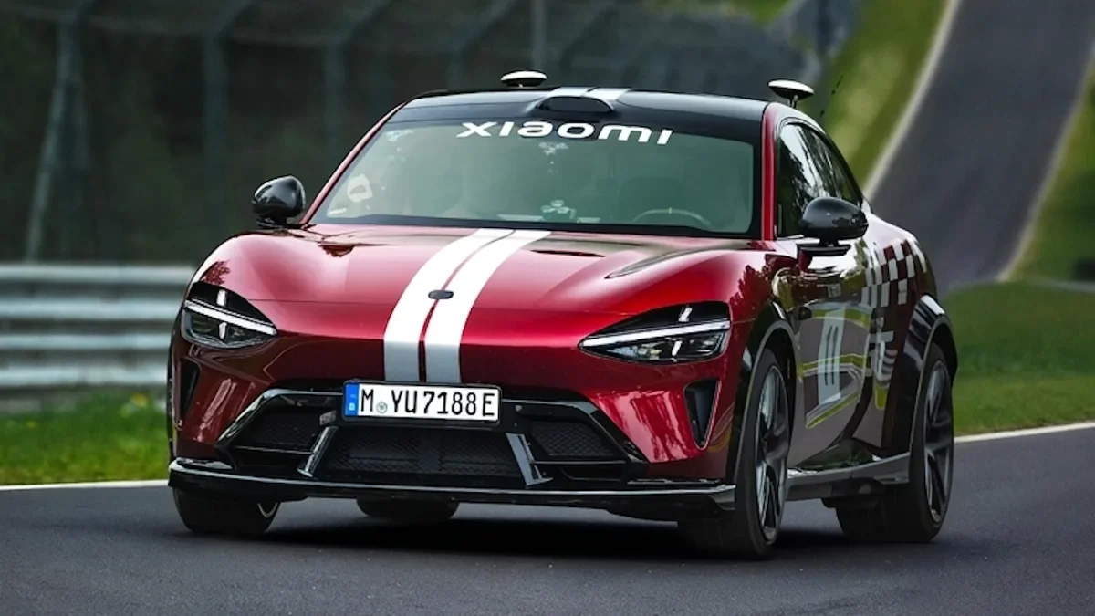 990 horsepower, driverless: the autonomous Nürburgring of the Xiaomi YU7 GT