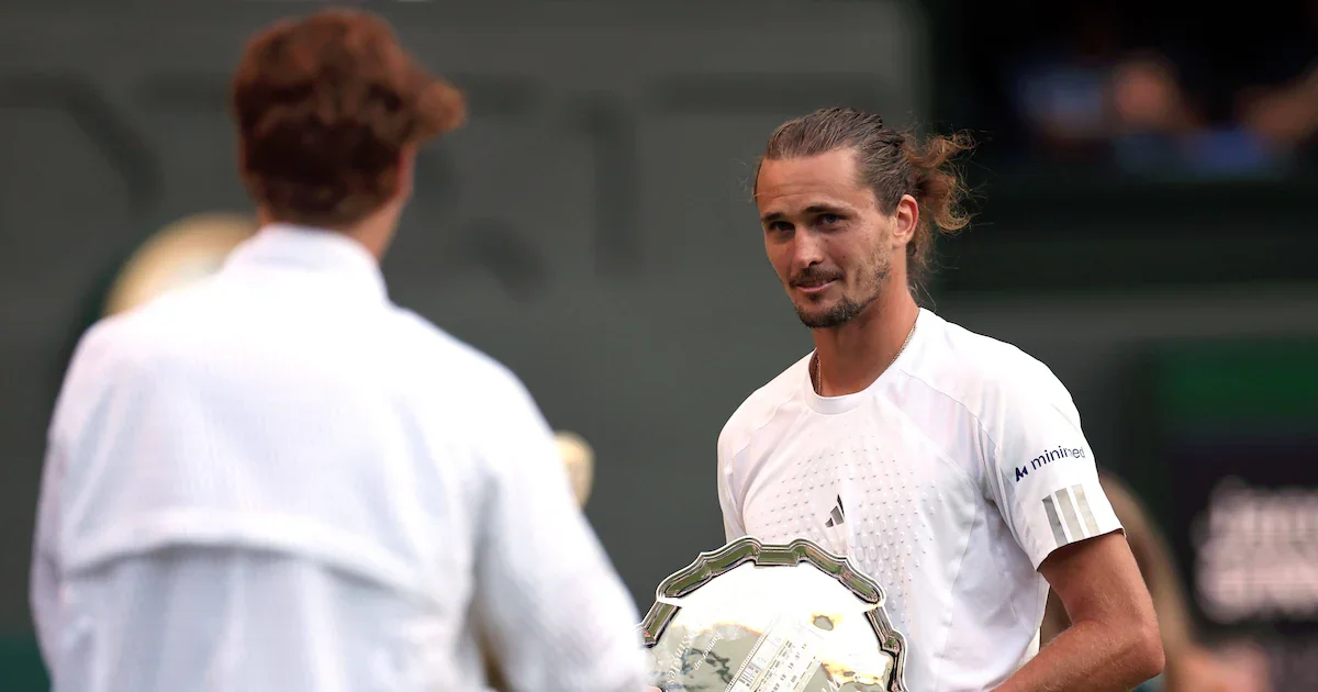 Zverev Falls Short Again as Sinner Claims Wimbledon Glory
