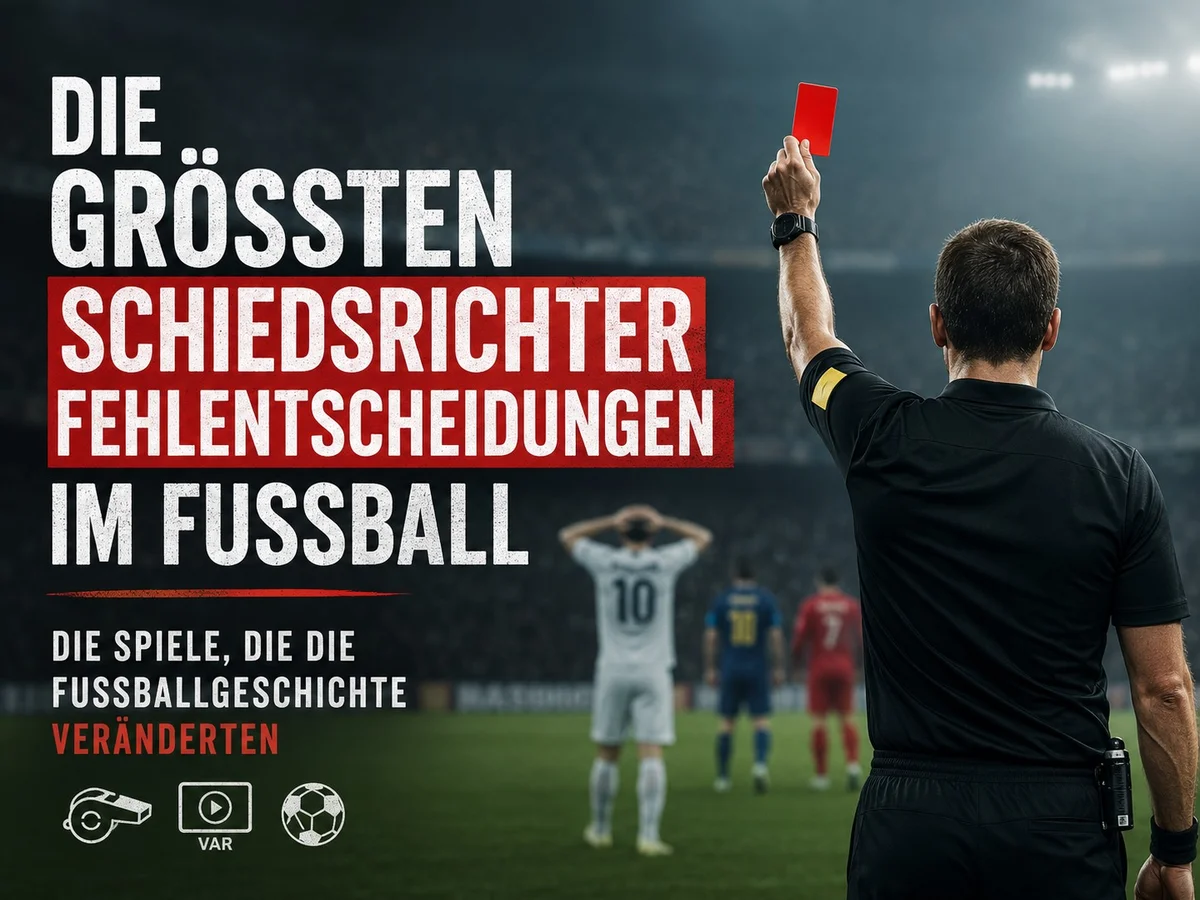 The 10 Most Consequential Referee Mistakes in Football History